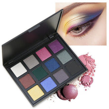 Load image into Gallery viewer, 12 Color Smoky EyeShadow Pallete Long-lasting Makeup Eye Shadow Waterproof Beauty Matte Minerals Cosmetics Set Eyeshadow Palette