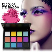 Load image into Gallery viewer, 12 Color Smoky EyeShadow Pallete Long-lasting Makeup Eye Shadow Waterproof Beauty Matte Minerals Cosmetics Set Eyeshadow Palette