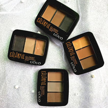 Load image into Gallery viewer, BEAUTY GLAZED Makeup Palette 4 Color Glitters Diamond Eyeshadow Palette Long-lasting Easy to Wear Shimmer Eye Shadow Pallete