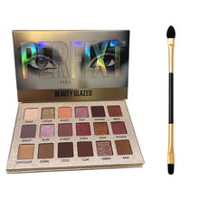 Load image into Gallery viewer, Beauty Glazed 18 Color Makeup Eyeshadow Palette Nude Waterproof Glitter Pigment Smoky Eye Shadow Pallete 18Color Make up Palette