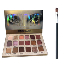 Load image into Gallery viewer, Beauty Glazed 18 Color Makeup Eyeshadow Palette Nude Waterproof Glitter Pigment Smoky Eye Shadow Pallete 18Color Make up Palette