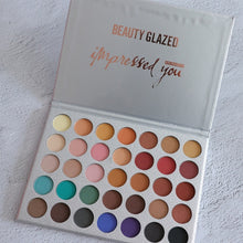 Load image into Gallery viewer, Beauty Glazed Makeup Eyeshadow Palette 18 Colors the Weather Collection Matte Shimmer Glitter Pigment Eye Shadow Makeup Pallete