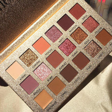 Load image into Gallery viewer, Beauty Glazed Makeup Eyeshadow Palette 18 Colors the Weather Collection Matte Shimmer Glitter Pigment Eye Shadow Makeup Pallete