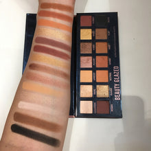 Load image into Gallery viewer, Beauty Glazed Makeup Eyeshadow Palette 18 Colors the Weather Collection Matte Shimmer Glitter Pigment Eye Shadow Makeup Pallete