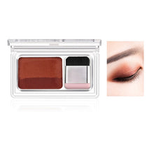 Load image into Gallery viewer, Double Color Lazy Eye Shadow Makeup Palette Glitter Palette Eyeshadow Pallete Waterproof Glitter Eyeshadow Shimmer Cosmetics