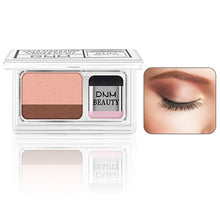 Load image into Gallery viewer, Double Color Lazy Eye Shadow Makeup Palette Glitter Palette Eyeshadow Pallete Waterproof Glitter Eyeshadow Shimmer Cosmetics