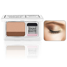 Load image into Gallery viewer, Double Color Lazy Eye Shadow Makeup Palette Glitter Palette Eyeshadow Pallete Waterproof Glitter Eyeshadow Shimmer Cosmetics
