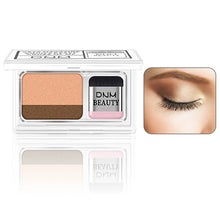 Load image into Gallery viewer, Double Color Lazy Eye Shadow Makeup Palette Glitter Palette Eyeshadow Pallete Waterproof Glitter Eyeshadow Shimmer Cosmetics
