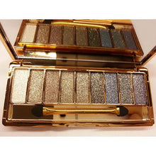 Load image into Gallery viewer, Fashion eyeshadow palette 9 colors matte eyeshadow  palette glitter eye shadow makeup nude makeup set Cosmetics *