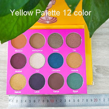 Load image into Gallery viewer, GIVENONE 6/12/16 Color Eye Makeup Nudes Palette Matte Eyeshadow Pallete glitter powder Eye Shadow Earth shadows stamp pigment