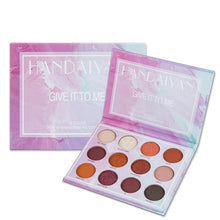 Load image into Gallery viewer, Givenone Eye Shadow Palette Natural Shimmer Matte Eyeshadow Powder 12 Colors Pearlescent Eyes Makeup Pallete Maquiagem