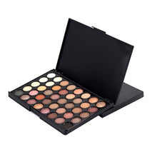 Load image into Gallery viewer, Hotest 40 Colors Matte Shimmer Eyeshadow Makeup Palette Warm Earth Color Eye Shadow Pallete Long Lasting Easywear Eyes Makeup