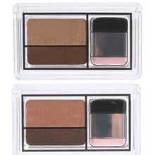Load image into Gallery viewer, LAIKOU Double Color Glitter Eyeshadow Pallete Eyeshadow Glitter Waterproof Eye Makeup Eye Shadow Palette Korean Makeup Cosmetics