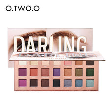 Load image into Gallery viewer, O.TWO.O Eyeshadow Palletes 21 Colors Ultra Fine Powder Pigmented Shadows Glitter Diamond Shimmer Makeup Eye Shadow Palette