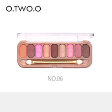 Load image into Gallery viewer, O.TWO.O Palette Eyeshadow Matte Shimmer Pigment Glitters Makeup Pallete 9 Colors Eyeshadow Waterproof Lasting Makeup