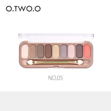 Load image into Gallery viewer, O.TWO.O Palette Eyeshadow Matte Shimmer Pigment Glitters Makeup Pallete 9 Colors Eyeshadow Waterproof Lasting Makeup