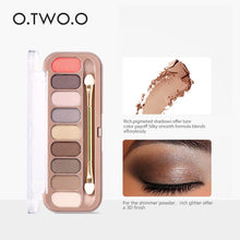 Load image into Gallery viewer, O.TWO.O Palette Eyeshadow Matte Shimmer Pigment Glitters Makeup Pallete 9 Colors Eyeshadow Waterproof Lasting Makeup