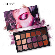 Load image into Gallery viewer, UCANBE Aromas Nude Eye Shadow Palette 18 Color Eyeshadow Shimmer Matte Glitter Powder Waterproof Paleta De Sombra Makeup Pallete