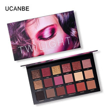 Load image into Gallery viewer, UCANBE Aromas Nude Eye Shadow Palette 18 Color Eyeshadow Shimmer Matte Glitter Powder Waterproof Paleta De Sombra Makeup Pallete