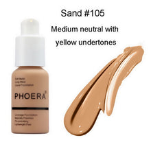 Load image into Gallery viewer, PHOERA Mineral Whitening Concealer Facial Base Cream Brighten Moisturizer Face Liquid Foundation Makeup Primer