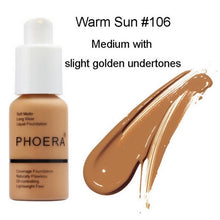 Load image into Gallery viewer, PHOERA Mineral Whitening Concealer Facial Base Cream Brighten Moisturizer Face Liquid Foundation Makeup Primer