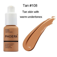 Load image into Gallery viewer, PHOERA Mineral Whitening Concealer Facial Base Cream Brighten Moisturizer Face Liquid Foundation Makeup Primer
