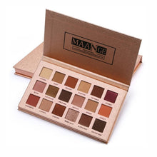 Load image into Gallery viewer, 18 Color Shimmer Glitter Eye Shadow Powder Matte Eyeshadow Palette Makeup brochas maquillaje profesional pinceaux maquillage