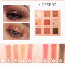 Load image into Gallery viewer, TYA 2019 Matte Eyeshadow Palette Nude Minerals Professional Eye Shadow Powder Pigment Cosmetic Waterproof Matte Makeup Eyeshadow