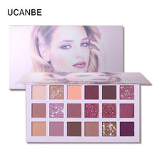 Load image into Gallery viewer, Ucanbe 18 Colors Nude Matte Eyeshadow Aromas Palette Brighten Glitter Long-lasting Shimmer Eye Shadow Waterproof Cosmetics TSLM2