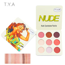 Load image into Gallery viewer, TYA 2019 Matte Eyeshadow Palette Nude Minerals Professional Eye Shadow Powder Pigment Cosmetic Waterproof Matte Makeup Eyeshadow