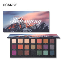 Load image into Gallery viewer, UCANBE Beauty 21 Colors Belonging Shimmer Matte Eyeshadow Palette Eye Shadow Makeup Waterproof