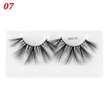 Load image into Gallery viewer, 1 Pair 30mm Thick Makeup Lashes 3D Mink Hair False Eyelashes Long Wispies Fluffy Multilayers Eyelashes Cruelty-free Extension