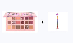 18 Color Nude Shining eyeshadow Pearlescent Makeup Glitter Pigment  Eye Shadow Pallete Waterproof Cosmetics eye shadow tray