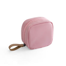 Load image into Gallery viewer, 1pc Travel Mini Solid Stripe Toiletry Flamingo Cosmetic Bag Make up Storage Bag Organizer Cactus Cosmetic Case Beauty Makeup Bag