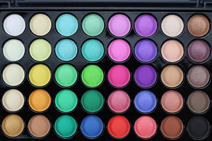 2 Style 40 Colors Cosmetic Powder Pressed Eyeshadow Pallete Makeup Shimmer Matte palette Set Gliltter Shine Nude Available C527