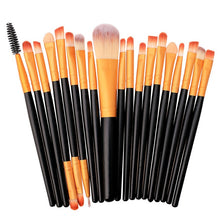 Load image into Gallery viewer, 20 pcs Makeup Brush Set fond de teint Eyebrow Foundation Powder Concealer Blusher Makeup Brushes set Professional Tools 2019