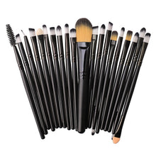 Load image into Gallery viewer, 20 pcs Makeup Brush Set fond de teint Eyebrow Foundation Powder Concealer Blusher Makeup Brushes set Professional Tools 2019