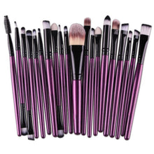 Load image into Gallery viewer, 20 pcs Makeup Brush Set fond de teint Eyebrow Foundation Powder Concealer Blusher Makeup Brushes set Professional Tools 2019