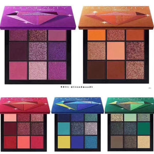 2018 NEW Huda Beauty Ruby Obsessions Palette Eyeshadow Pallete Matte Shimmer  Nude Makeup Glitter Smoky Eye Shadow Powder