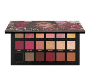 2018 NEW Huda Beauty Ruby Obsessions Palette Eyeshadow Pallete Matte Shimmer  Nude Makeup Glitter Smoky Eye Shadow Powder