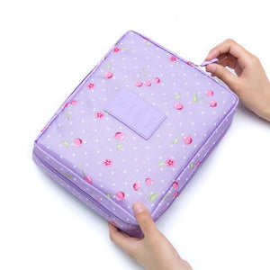 2019 New Cosmetic Bag Fashion Multi-function Oxford Travel Storage Makeup Bag Men Women Portable Waterproof Wash Bag 30