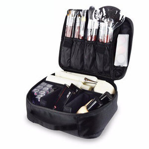 2019 New Professional Toiletry Bag Cosmetic Bag Organizer Women Travel Make Up Cases Big Capacity Cosmetics Suitcases For Makeup