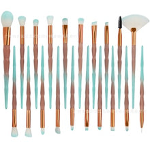 Load image into Gallery viewer, 20Pcs Diamond Makeup Brushes Set Powder Foundation Blush Blending Eye shadow Lip Cosmetic Beauty Make Up Brush pincel maquiagem