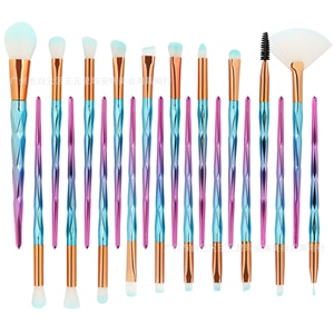 20Pcs Diamond Makeup Brushes Set Powder Foundation Blush Blending Eye shadow Lip Cosmetic Beauty Make Up Brush pincel maquiagem