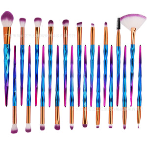 20Pcs Diamond Makeup Brushes Set Powder Foundation Blush Blending Eye shadow Lip Cosmetic Beauty Make Up Brush pincel maquiagem