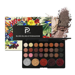 29 Color Eye Shadow Palette Glitter Waterproof Long-lasting Make Up Pressed Pigment Professional Makeup Matte Eyeshadow Pallete