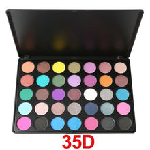 Load image into Gallery viewer, 35 Colors eyeshadow pallete Glitter Makeup Matte Eye shadow Long-lasting make up palette maquillage paleta de sombra Eyeshadow
