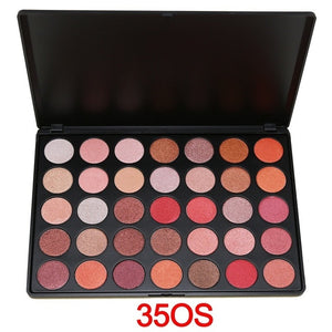 35 Colors eyeshadow pallete Glitter Makeup Matte Eye shadow Long-lasting make up palette maquillage paleta de sombra Eyeshadow