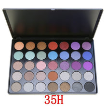 Load image into Gallery viewer, 35 Colors eyeshadow pallete Glitter Makeup Matte Eye shadow Long-lasting make up palette maquillage paleta de sombra Eyeshadow