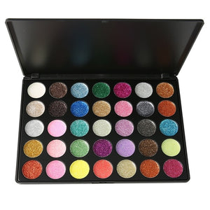 35 Colors eyeshadow pallete Glitter Makeup Matte Eye shadow Long-lasting make up palette maquillage paleta de sombra Eyeshadow